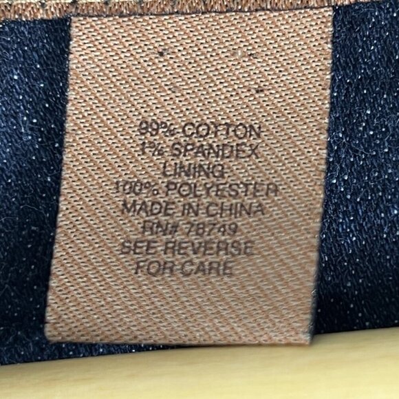 Arden B Vintage Y2K Denim Vest Sz S Cropped Form Fitting Preppy Grunge Western - Picture 4 of 8